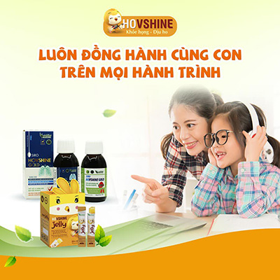 hovshine là lựa chọn siro ho tốt cho bé
